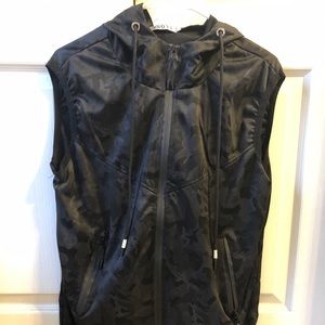 WSGYJ Black Camo Sleeveless Hoodie